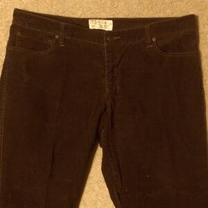 Authentic Corduroy pants. Brown. Women’s size 18R.